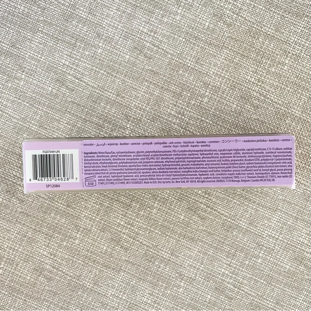 NWT Tarte ShapeTape Ultra Creamy Concealer 20S Light Sand